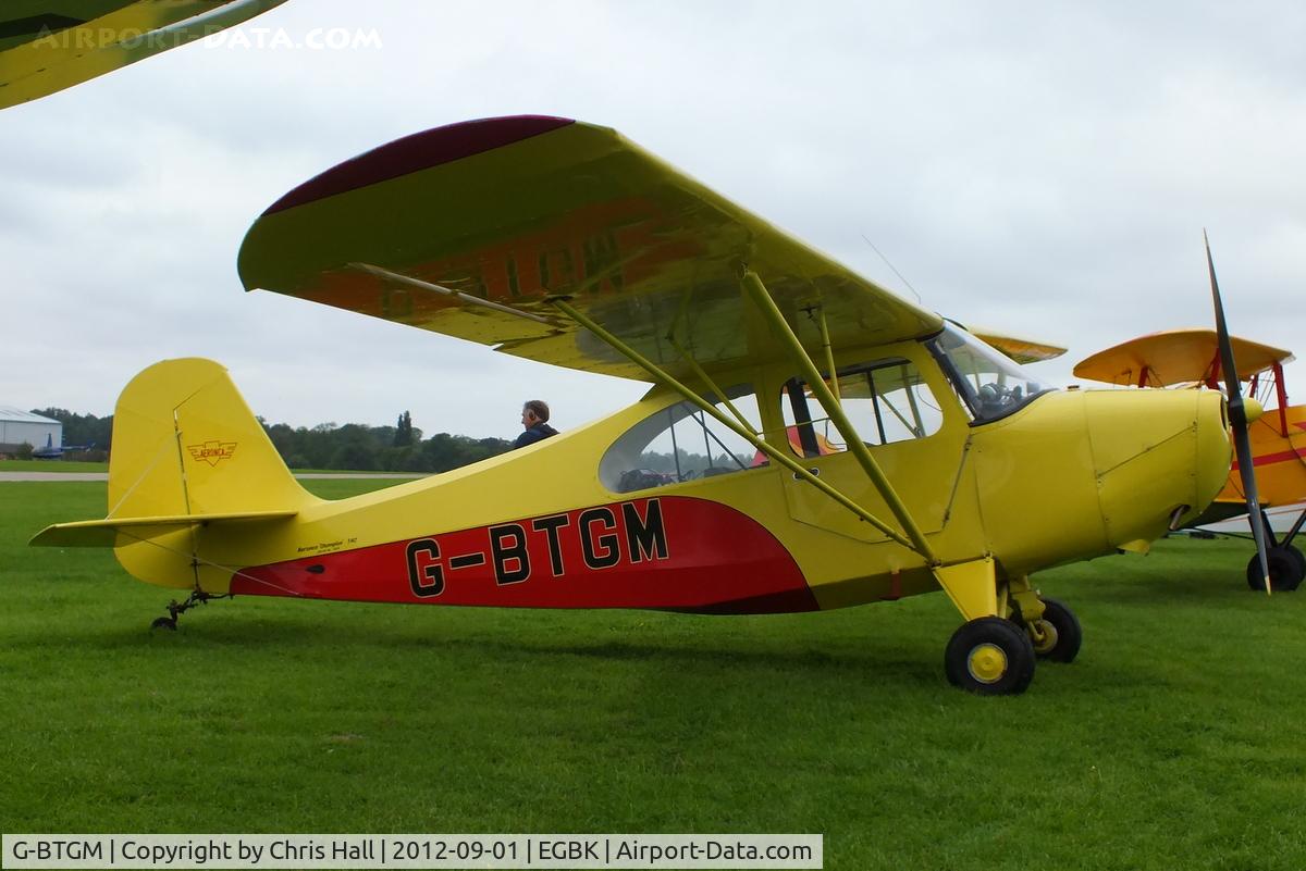 G-BTGM, 1946 Aeronca 7AC Champion C/N 7AC-3665, at the at the LAA Rally 2012, Sywell