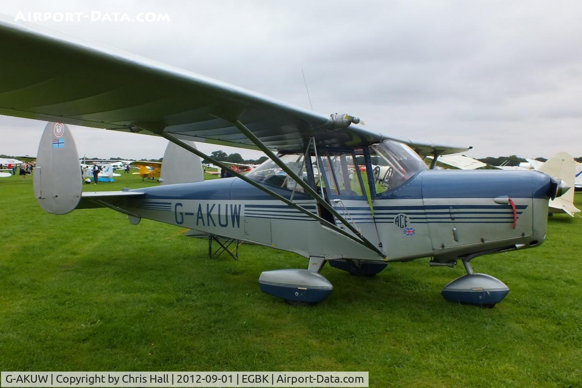 G-AKUW, 1948 Chrislea CH-3 Super Ace 2 C/N 105, at the at the LAA Rally 2012, Sywell