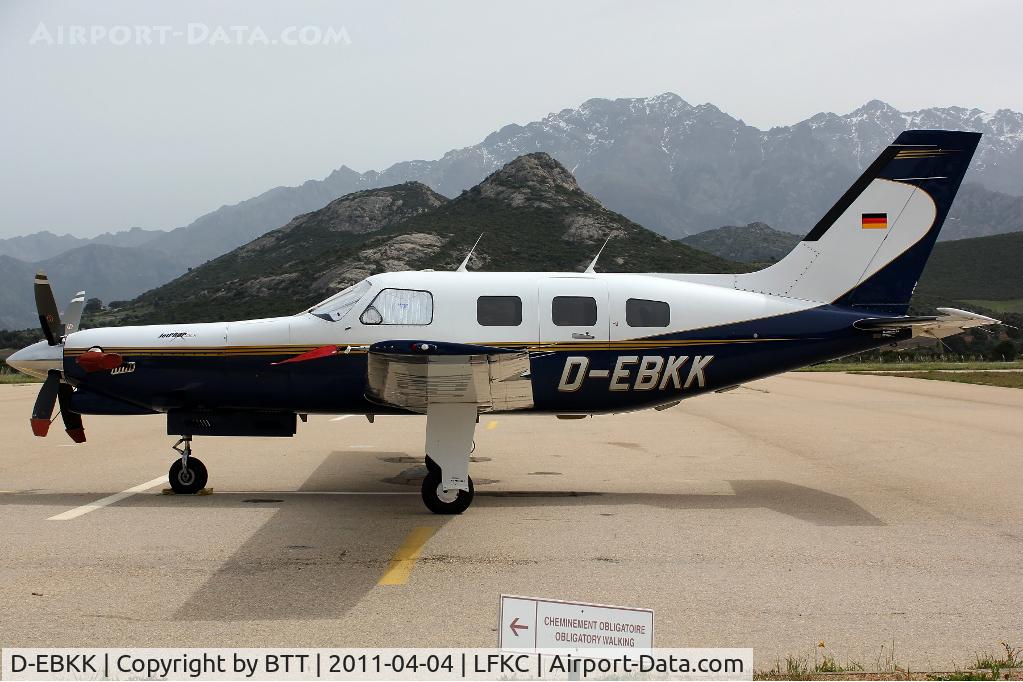 D-EBKK, 1988 Piper PA-46-310P Malibu Jetprop DLX Malibu C/N 46-08120, Parking