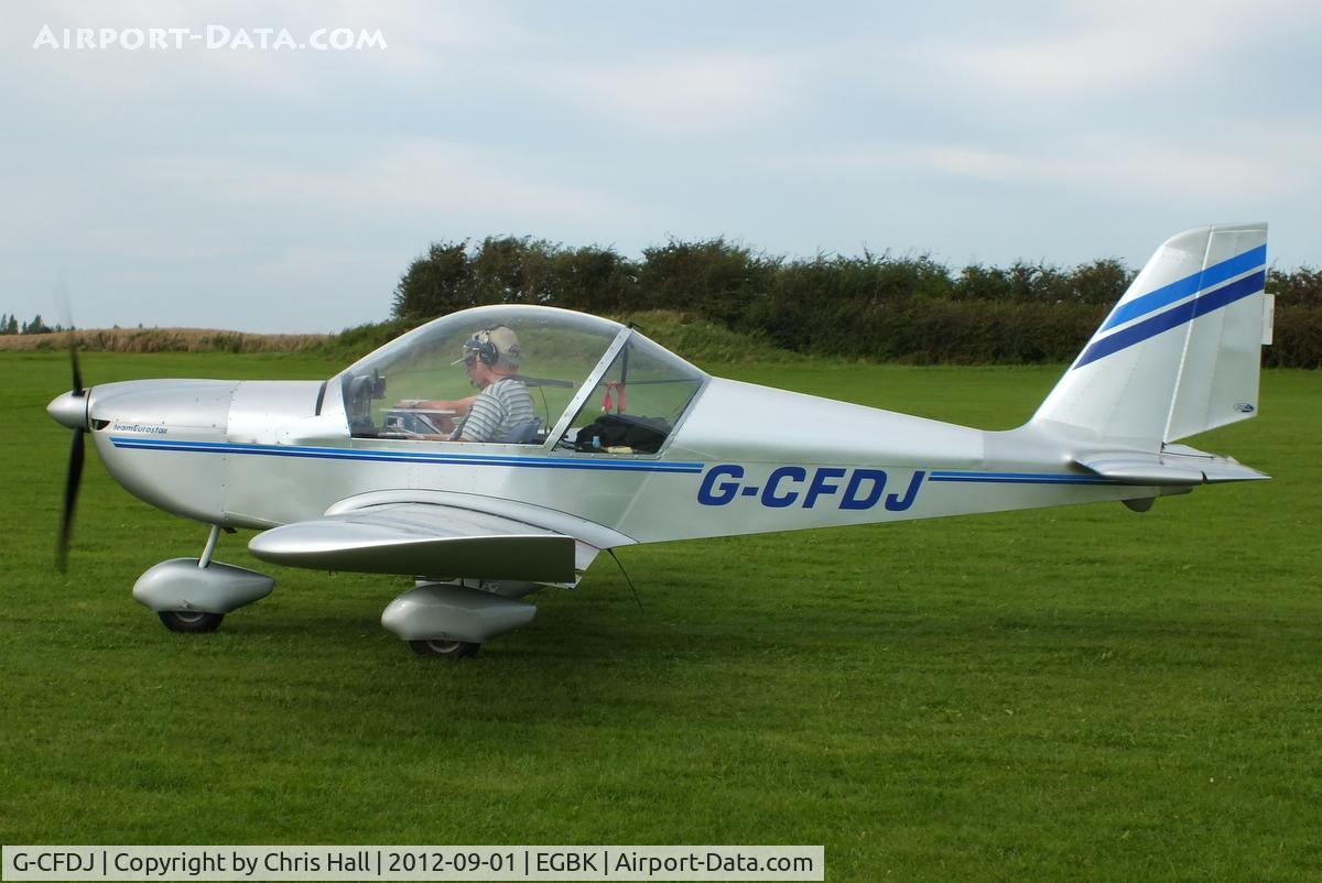 G-CFDJ, 2008 Cosmik EV-97 TeamEurostar UK C/N 3209, at the at the LAA Rally 2012, Sywell