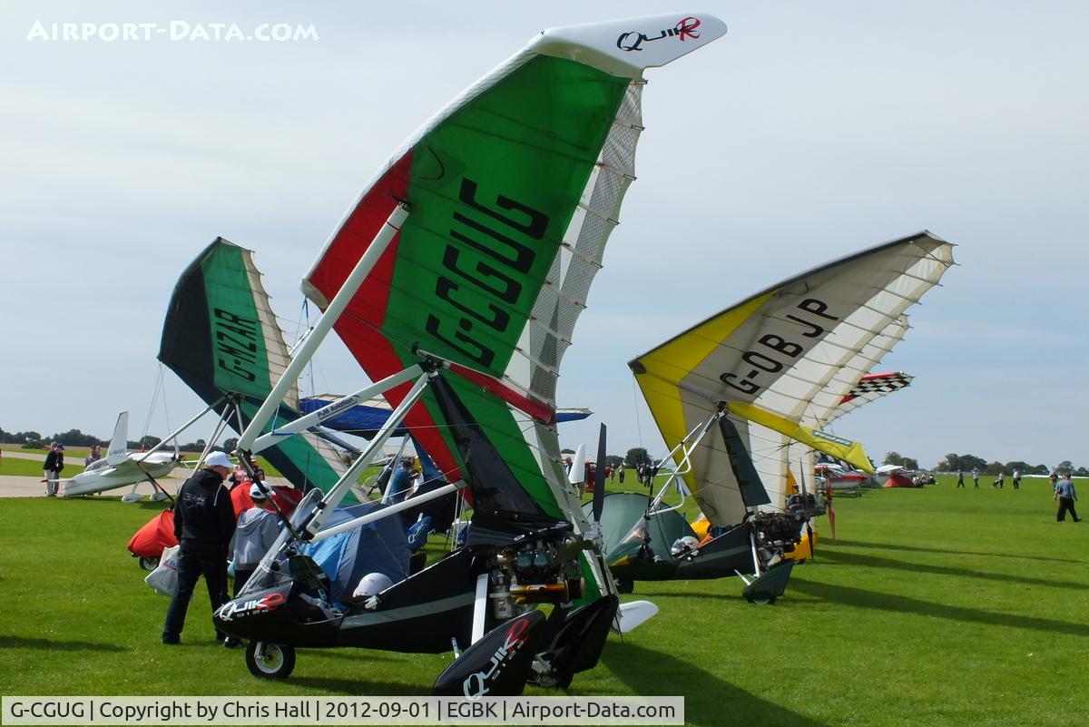G-CGUG, 2010 P&M Aviation QuikR C/N 8557, at the at the LAA Rally 2012, Sywell