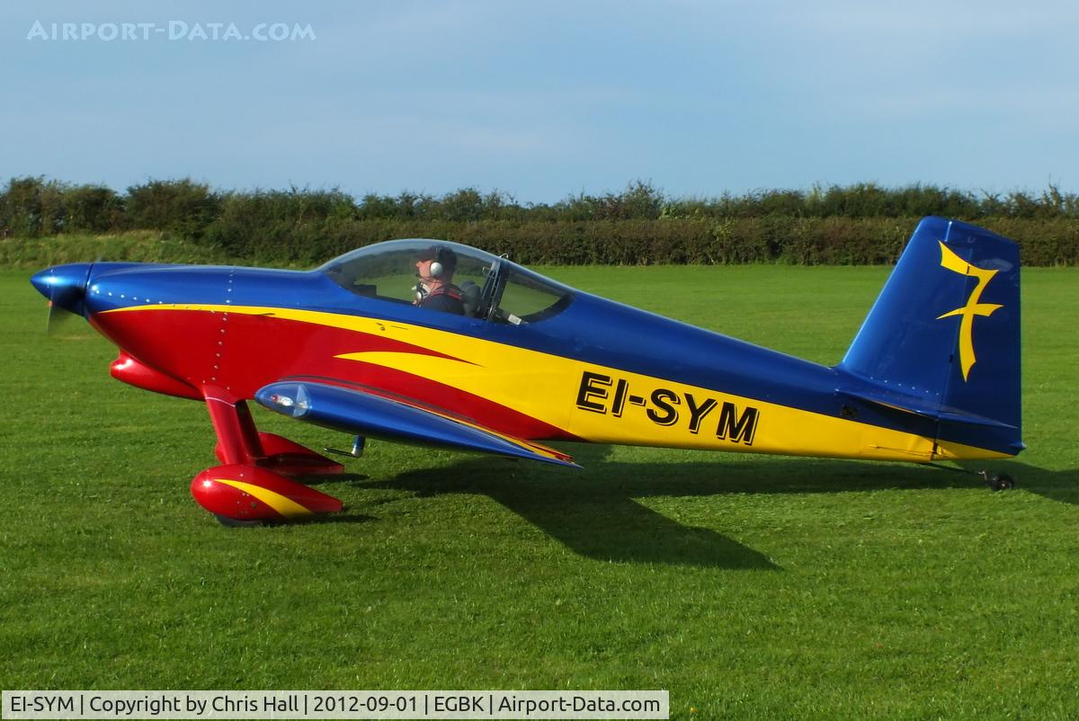 EI-SYM, Vans RV-7 C/N 72940, at the at the LAA Rally 2012, Sywell