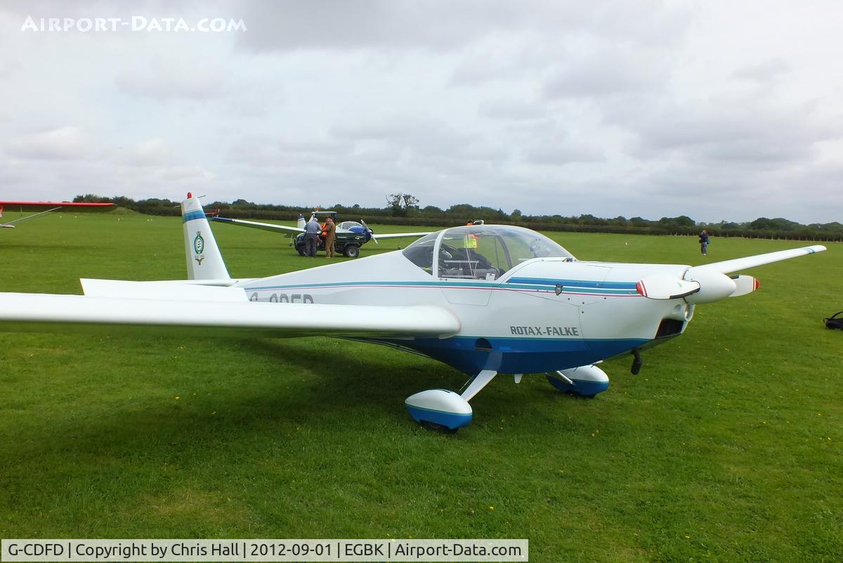 G-CDFD, 2004 Scheibe SF-25C Falke C/N 44705, at the at the LAA Rally 2012, Sywell