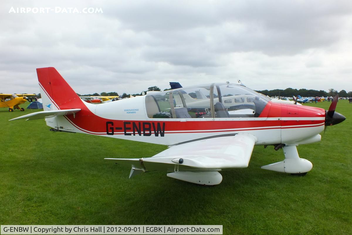 G-ENBW, 1985 Robin DR-400-180R Remorqueur Regent C/N 1715, at the at the LAA Rally 2012, Sywell