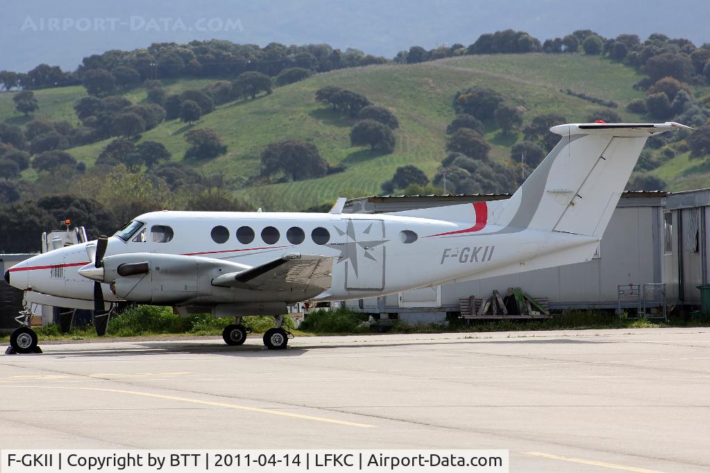 F-GKII, 1979 Beech 200 Super King Air C/N BB-515, Medical evacuation aircraft for south Corsica area