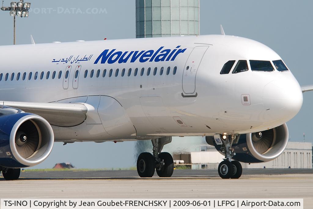TS-INO, 2008 Airbus A320-214 C/N 3480, NOUVELAIR from DJERBA