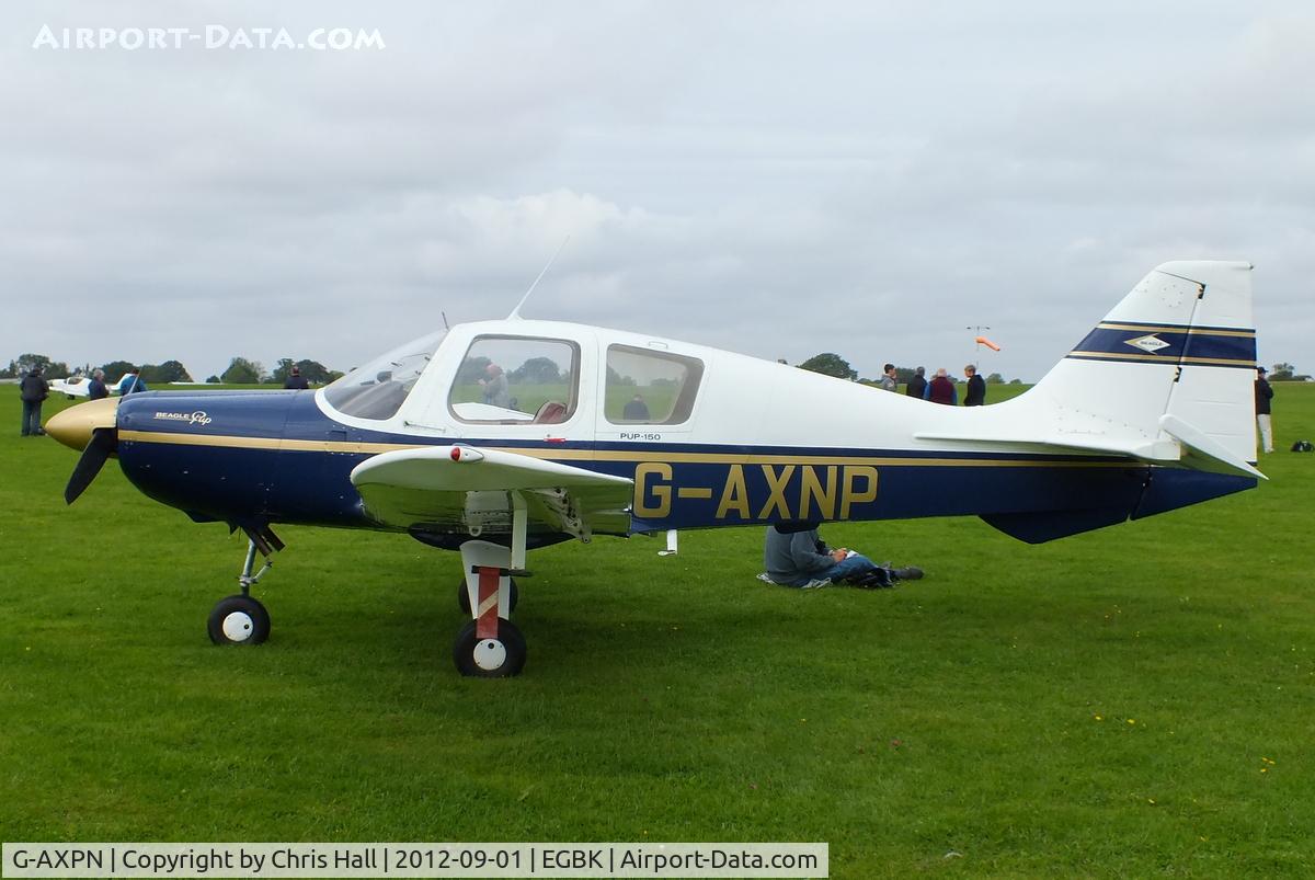 G-AXPN, 1969 Beagle B-121 Pup Series 2 (Pup 150) C/N B121-123, at the at the LAA Rally 2012, Sywell