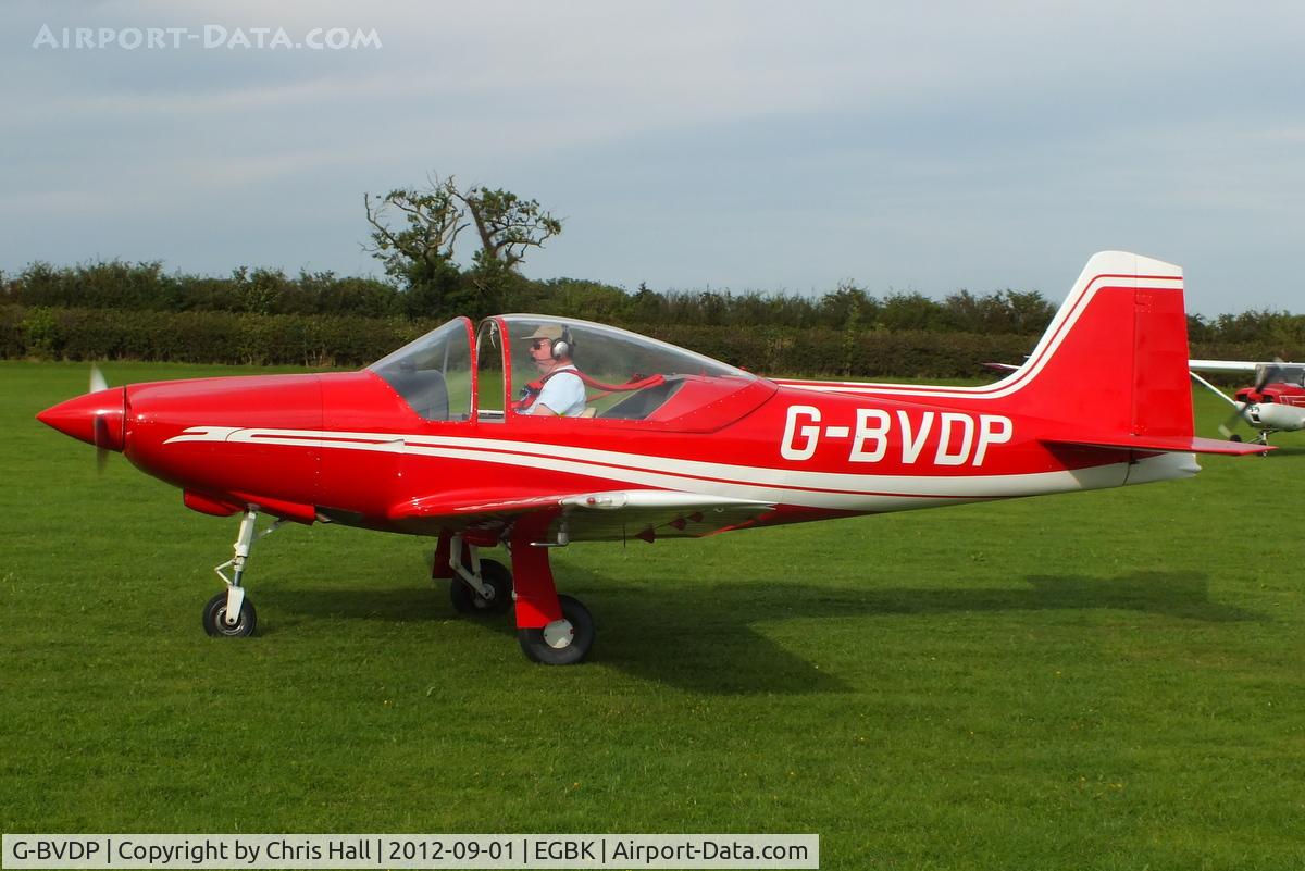 G-BVDP, 2003 Aeromere F-8L Falco III C/N PFA 100-10879, at the at the LAA Rally 2012, Sywell