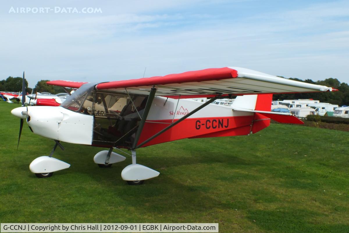G-CCNJ, 2004 Best Off Skyranger 912(2) C/N BMAA/HB/330, at the at the LAA Rally 2012, Sywell