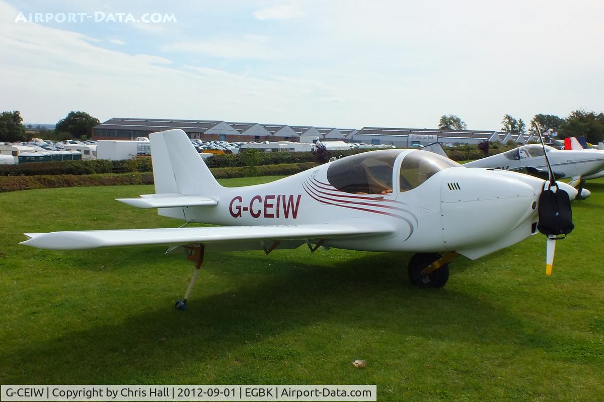 G-CEIW, 2006 Europa Monowheel C/N PFA 247-12707, at the at the LAA Rally 2012, Sywell