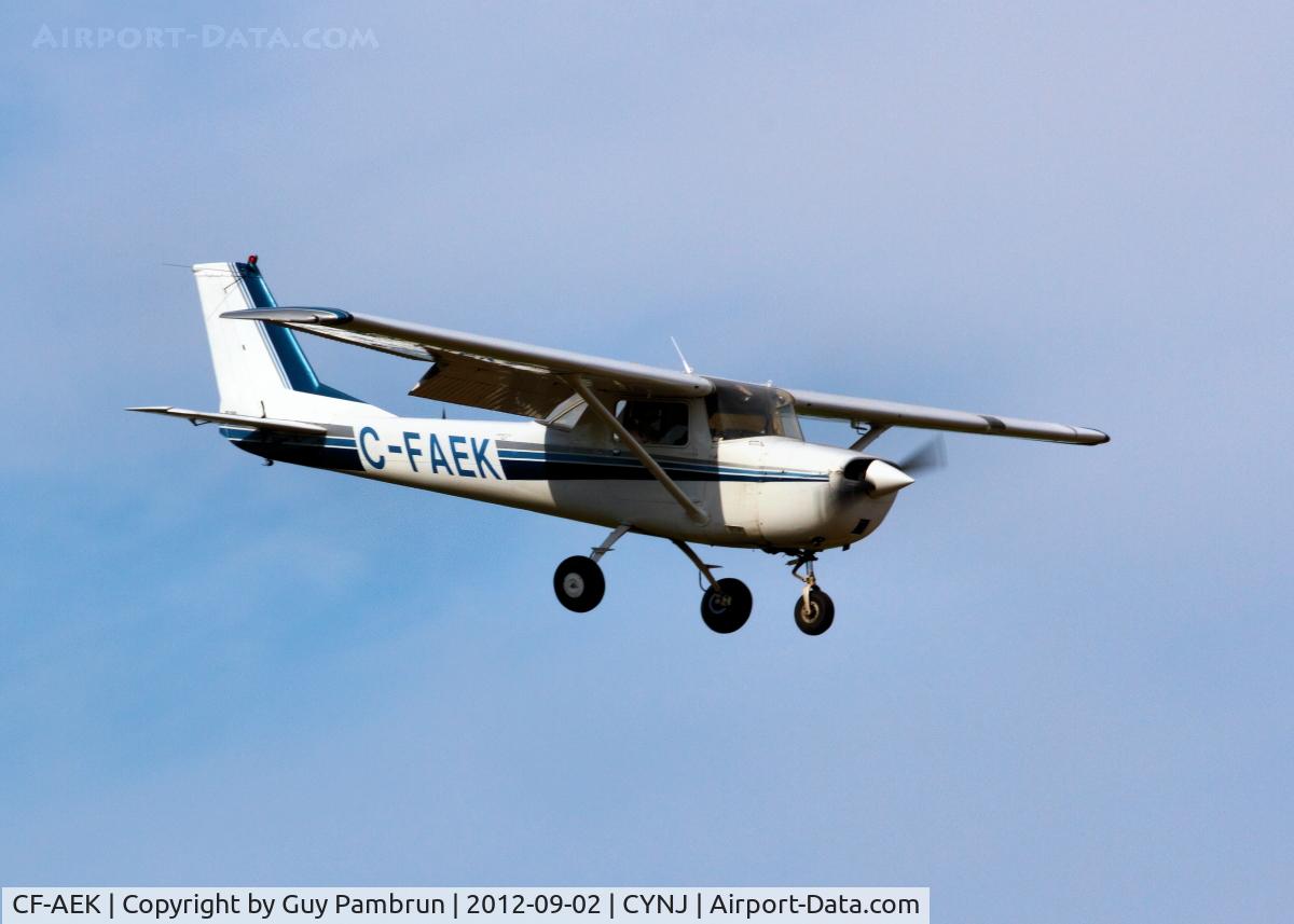 CF-AEK, 1969 Cessna 150K C/N 15071632, Final