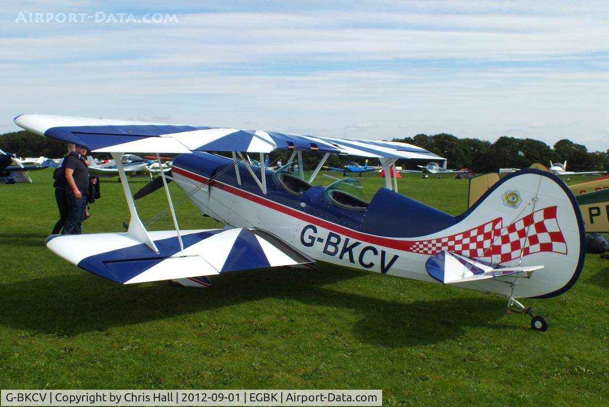 G-BKCV, 1990 EAA Acro Sport II C/N PFA 072A-10776, at the at the LAA Rally 2012, Sywell
