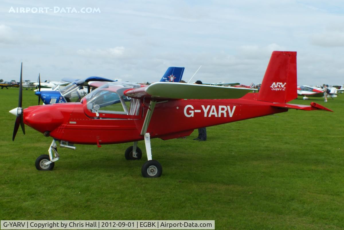 G-YARV, 1988 AVR Super 2 C/N PFA 152-11127, at the at the LAA Rally 2012, Sywell
