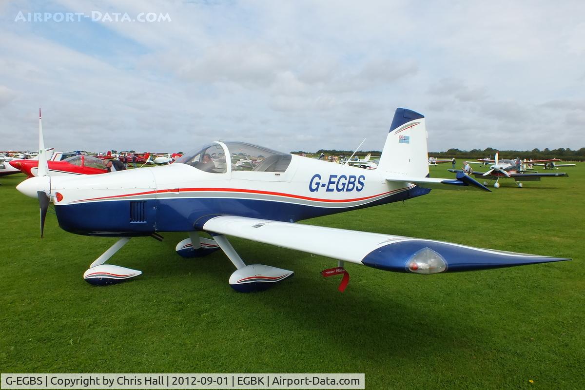 G-EGBS, 2005 Vans RV-9A C/N PFA 320-14234, at the at the LAA Rally 2012, Sywell