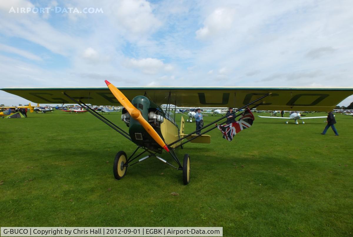 G-BUCO, 1992 Pietenpol Air Camper C/N PFA 047-11829, at the at the LAA Rally 2012, Sywell