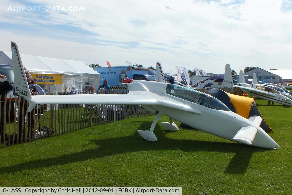 G-LASS, 1979 Rutan VariEze C/N PFA 074-10209, at the at the LAA Rally 2012, Sywell