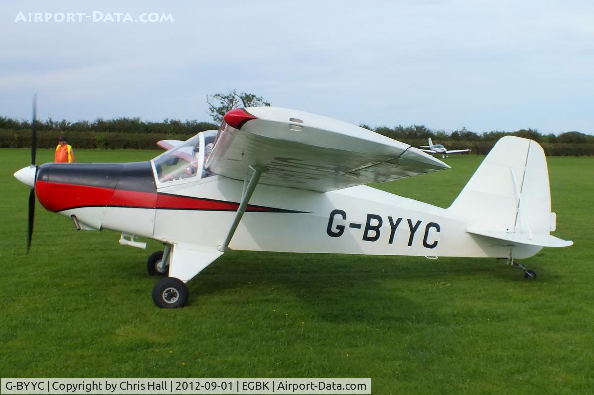 G-BYYC, 2000 Hapi Cygnet SF-2A C/N PFA 182-12311, at the at the LAA Rally 2012, Sywell