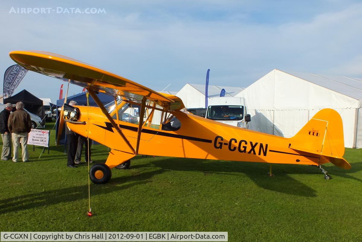 G-CGXN, 2011 American Legend AL3C-100 Cub C/N LAA 373-15028, at the at the LAA Rally 2012, Sywell