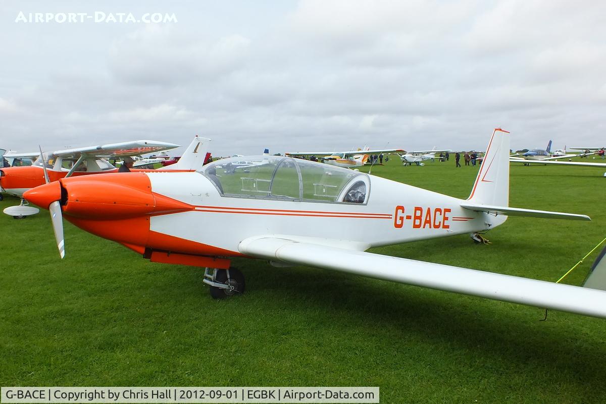 G-BACE, 1972 Sportavia-Putzer RF-5 C/N 5102, at the at the LAA Rally 2012, Sywell