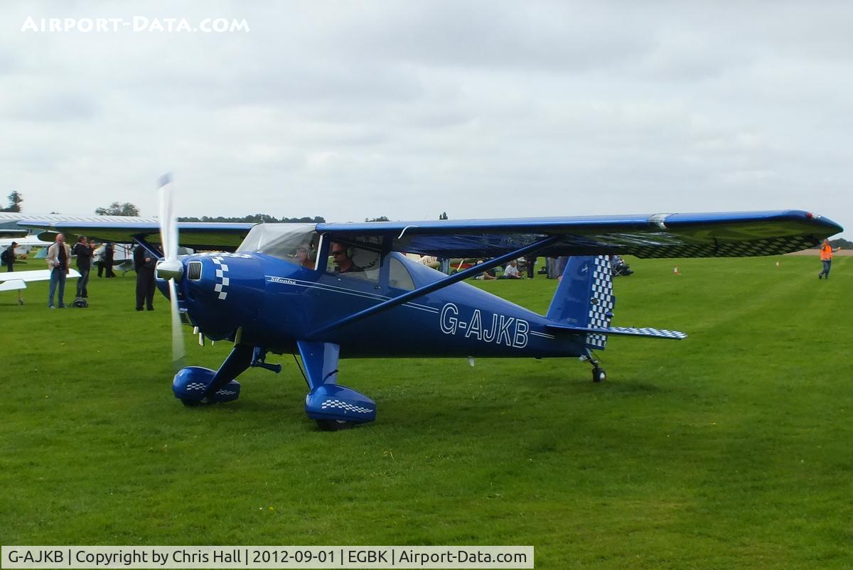 G-AJKB, 1946 Luscombe 8E Silvaire C/N 3058, at the at the LAA Rally 2012, Sywell