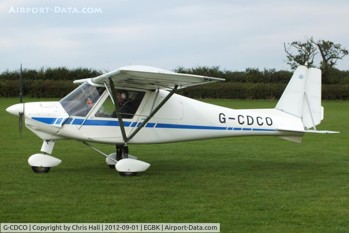 G-CDCO, 2005 Comco Ikarus C42 FB UK C/N PFA 322-14315, at the at the LAA Rally 2012, Sywell