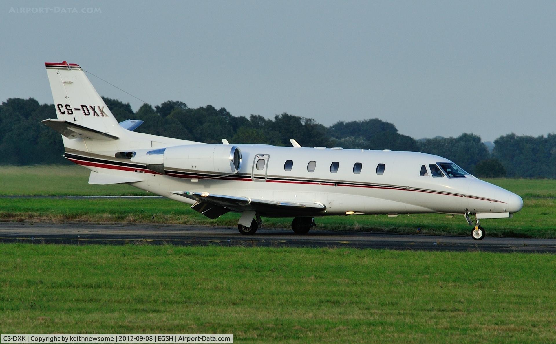 CS-DXK, 2006 Cessna 560XL Citation XLS C/N 560-5633, One of many NetJet visitors.
