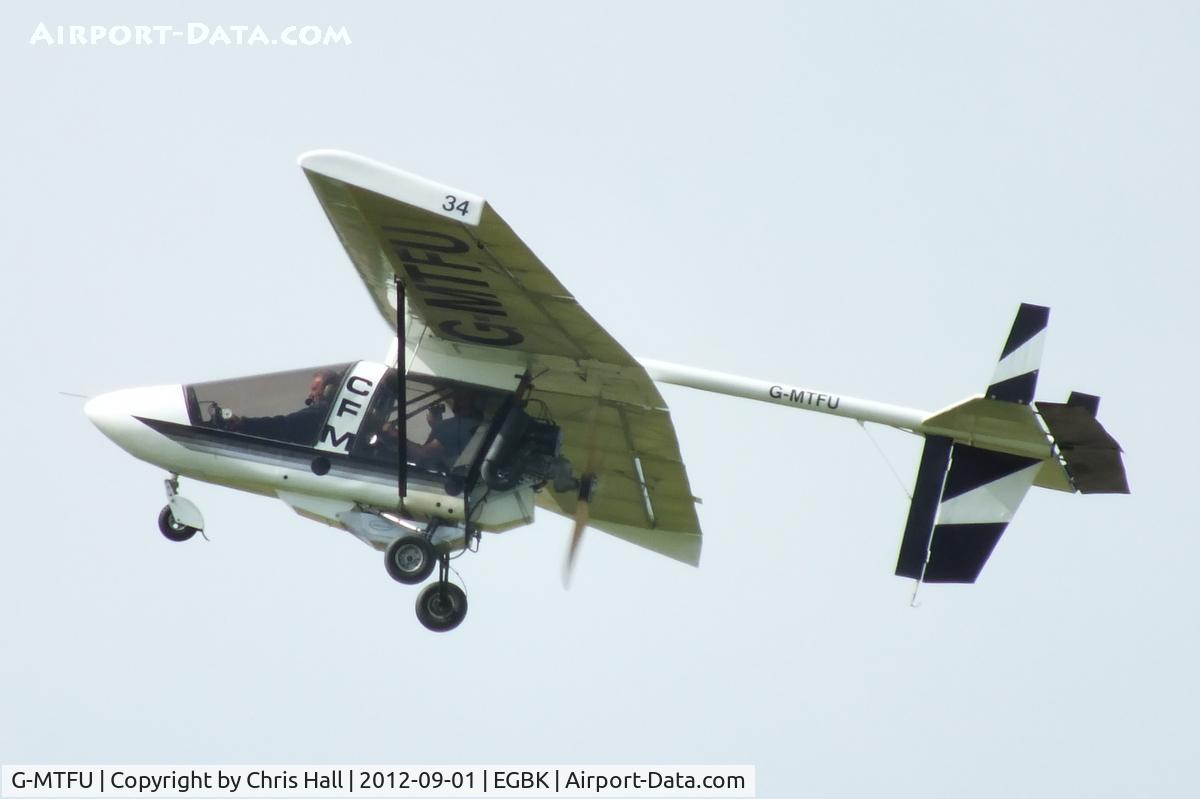 G-MTFU, 1988 CFM Shadow Series CD C/N K034, at the at the LAA Rally 2012, Sywell