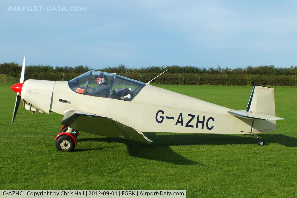 G-AZHC, 1958 Wassmer (Jodel) D-112 Club C/N 585, at the at the LAA Rally 2012, Sywell