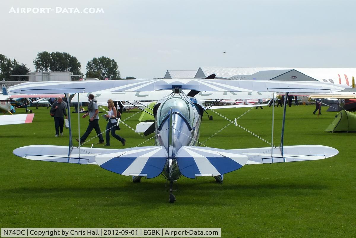 N74DC, 1980 Aerotek Pitts S-2A Special C/N 2228, at the at the LAA Rally 2012, Sywell