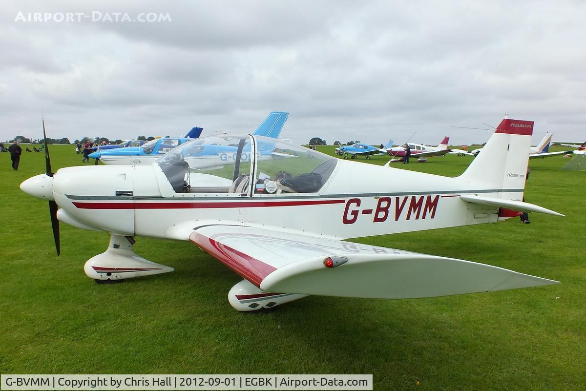 G-BVMM, 1974 Robin HR-200-100 Club C/N 41, at the at the LAA Rally 2012, Sywell