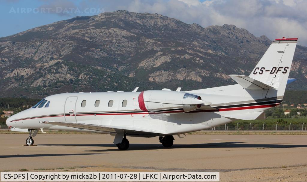 CS-DFS, 2004 Cessna 560XL Citation Excel C/N 560-5372, Parked