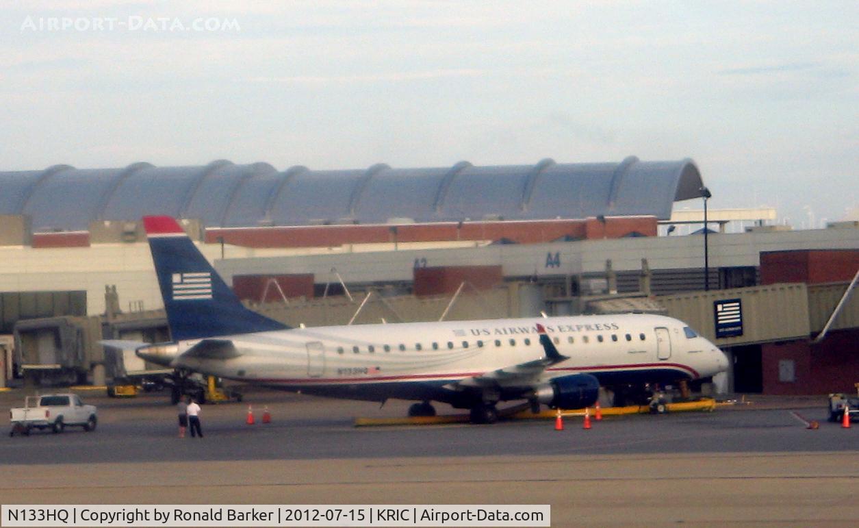 N133HQ, 2008 Embraer 175LR (ERJ-170-200LR) C/N 17000217, RIC VA