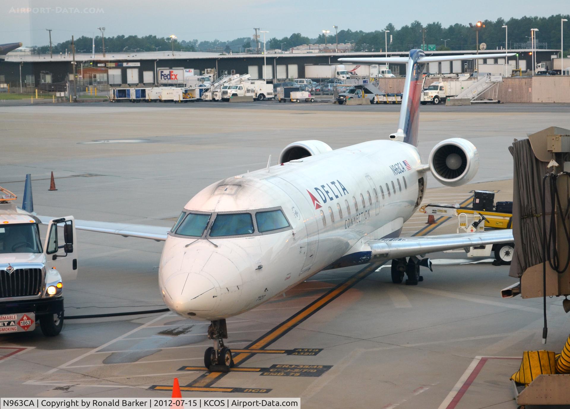 N963CA, 1996 Canadair CRJ-100ER (CL-600-2B19) C/N 7127, RIC VA