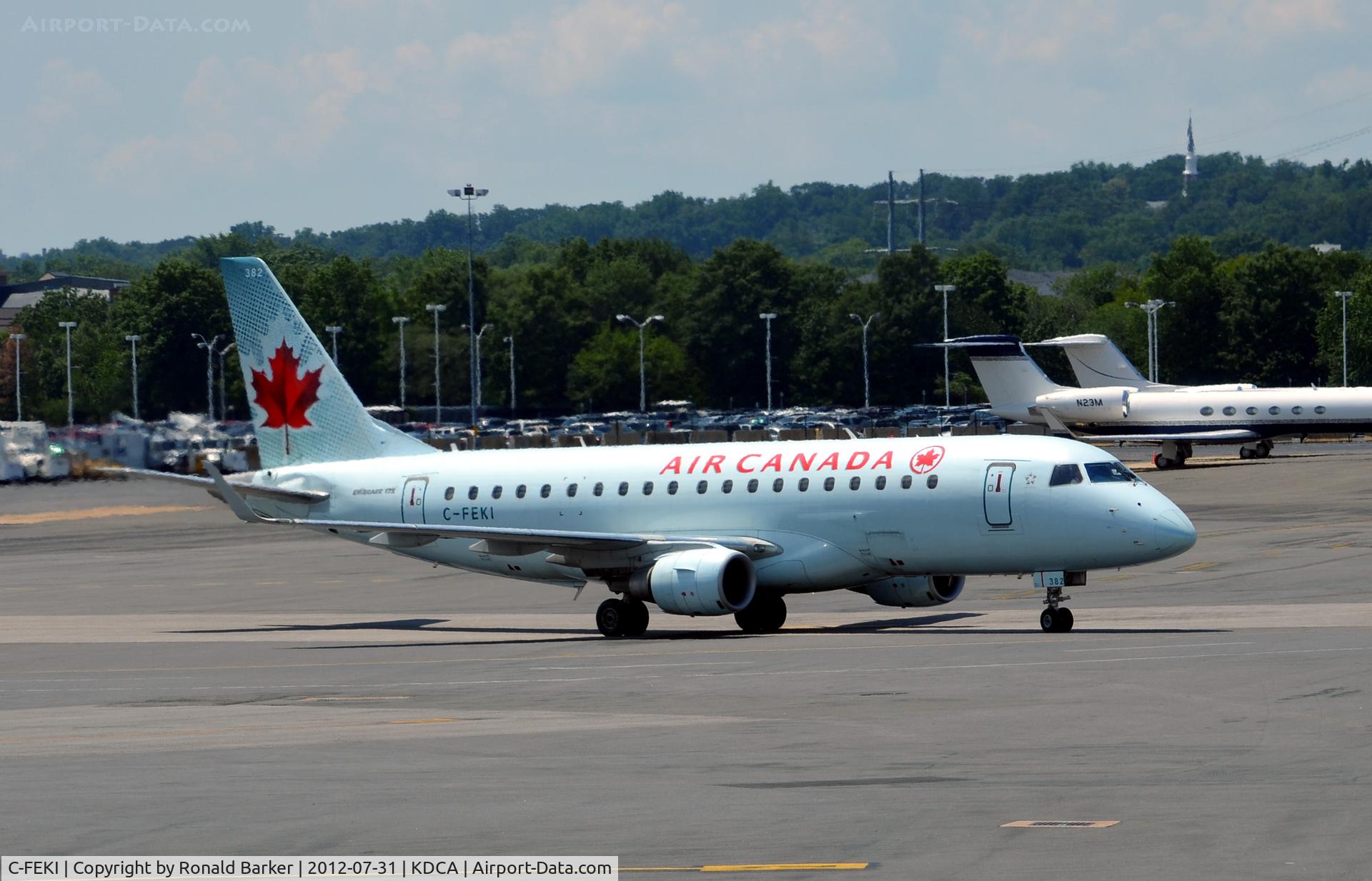 C-FEKI, 2005 Embraer 175SU (ERJ-170-200SU) C/N 17000103, Taxi DCA VA