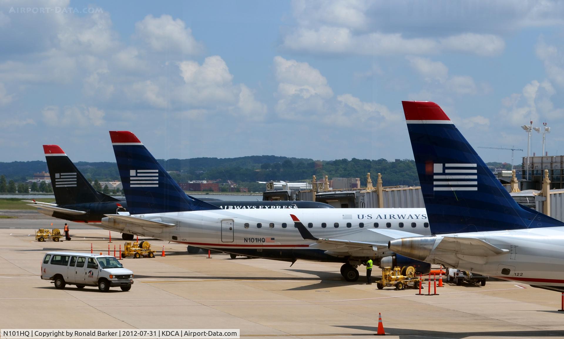 N101HQ, 2007 Embraer 175LR (ERJ-170-200LR) C/N 17000156, DCA VA