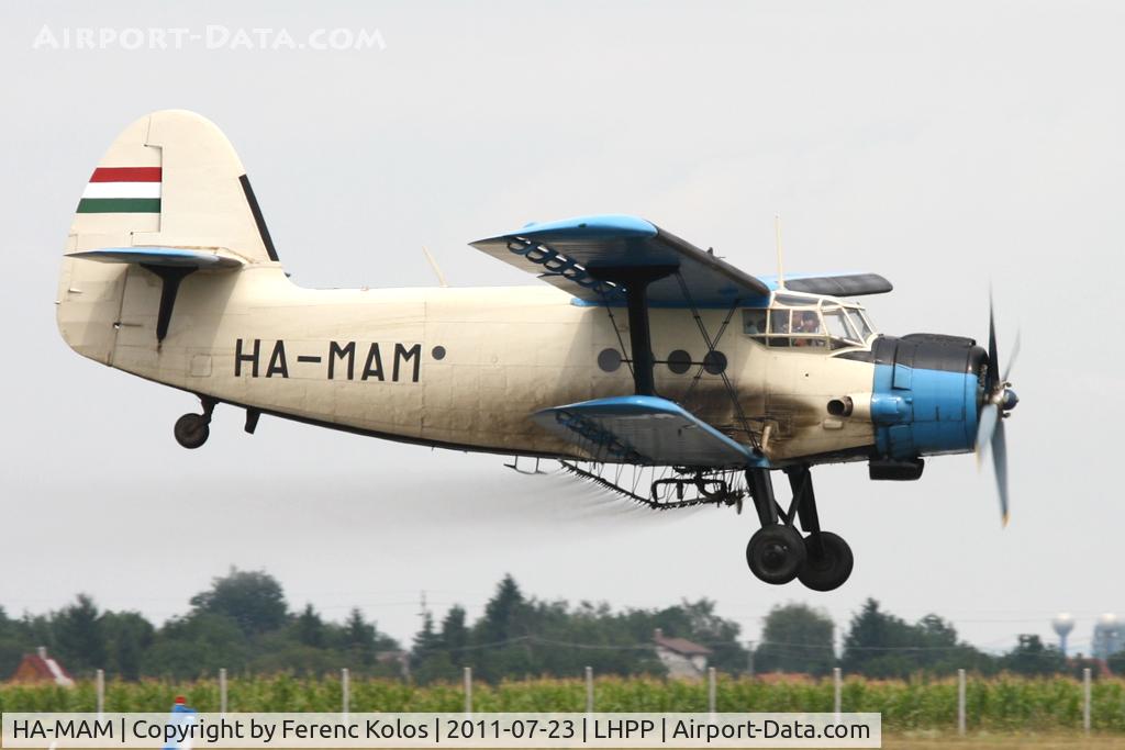HA-MAM, 1984 PZL-Mielec An-2R C/N 1G208-44, Pécs