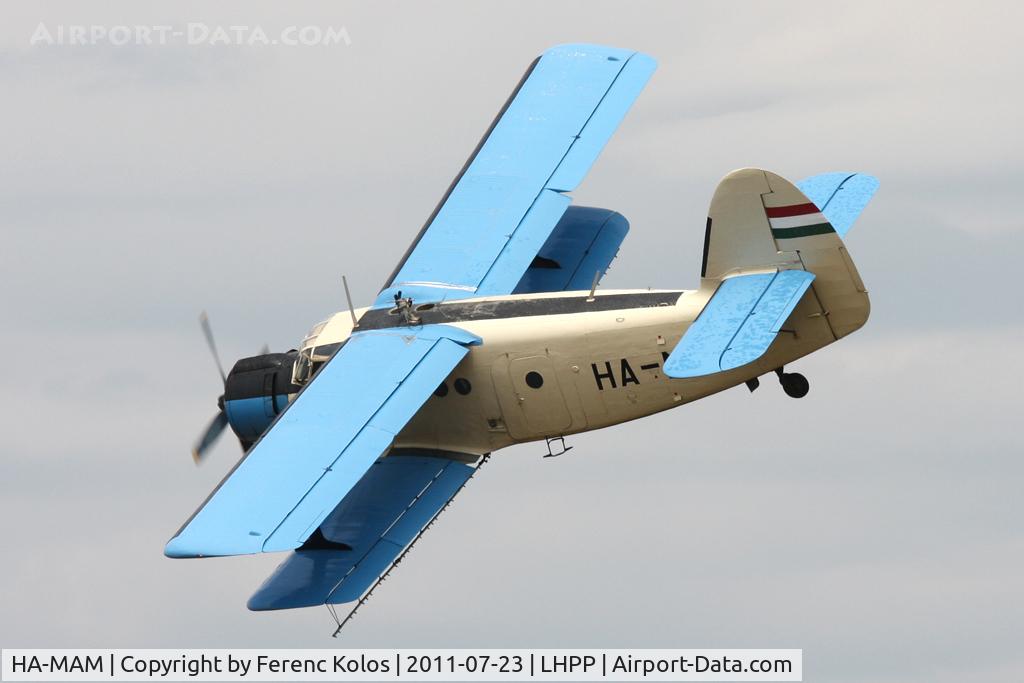 HA-MAM, 1984 PZL-Mielec An-2R C/N 1G208-44, Pécs