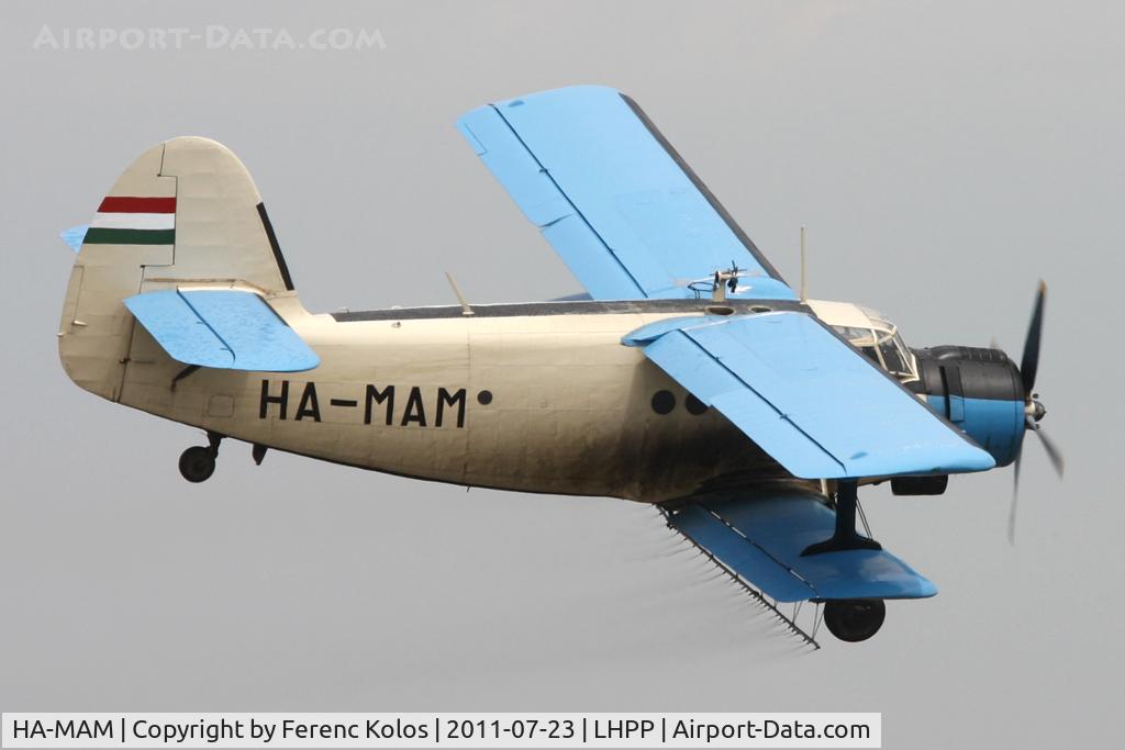 HA-MAM, 1984 PZL-Mielec An-2R C/N 1G208-44, Pécs