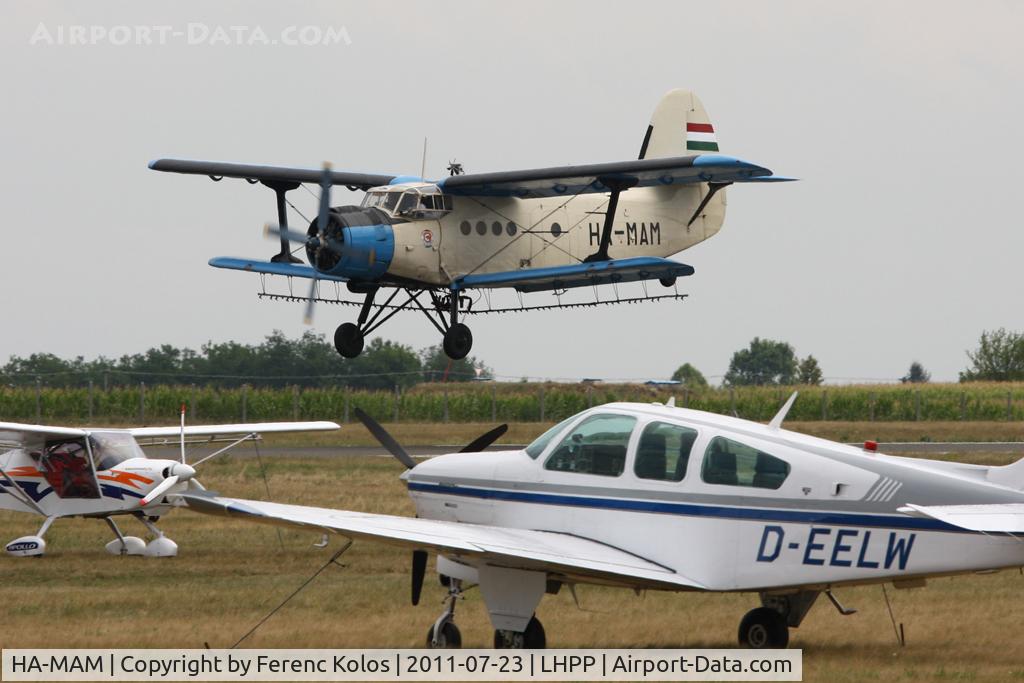 HA-MAM, 1984 PZL-Mielec An-2R C/N 1G208-44, Pécs