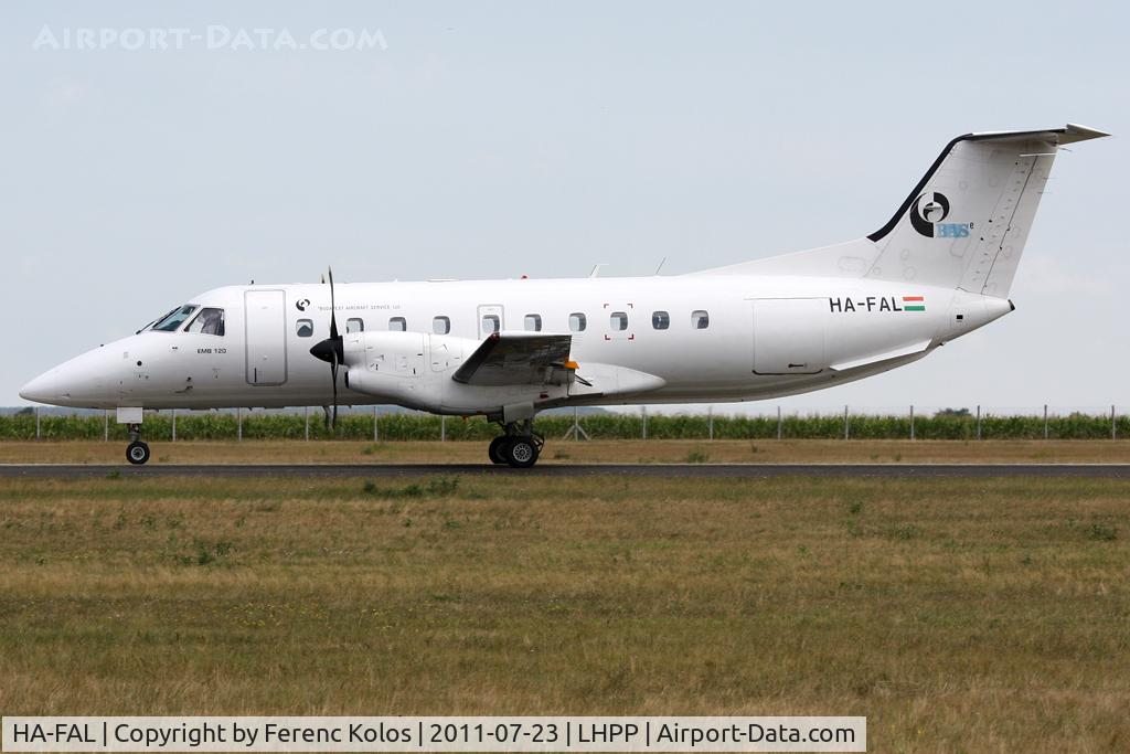 HA-FAL, 1990 Embraer EMB-120 Brasilia C/N 120176, Pécs