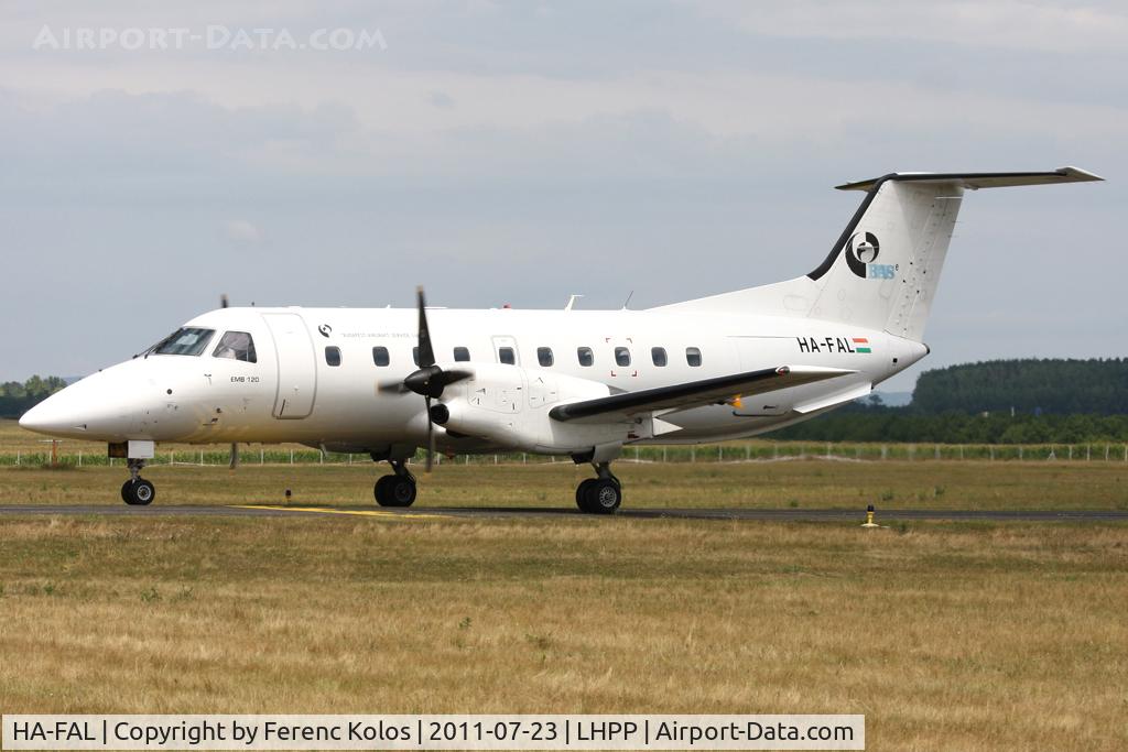 HA-FAL, 1990 Embraer EMB-120 Brasilia C/N 120176, Pécs