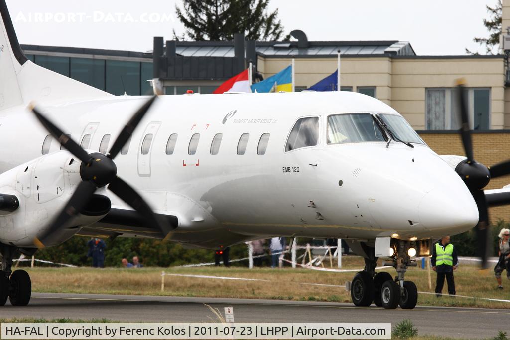 HA-FAL, 1990 Embraer EMB-120 Brasilia C/N 120176, Pécs