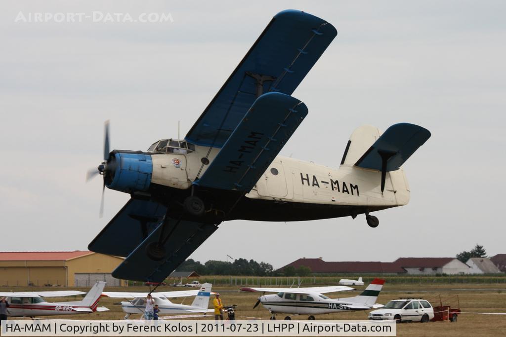 HA-MAM, 1984 PZL-Mielec An-2R C/N 1G208-44, Pécs