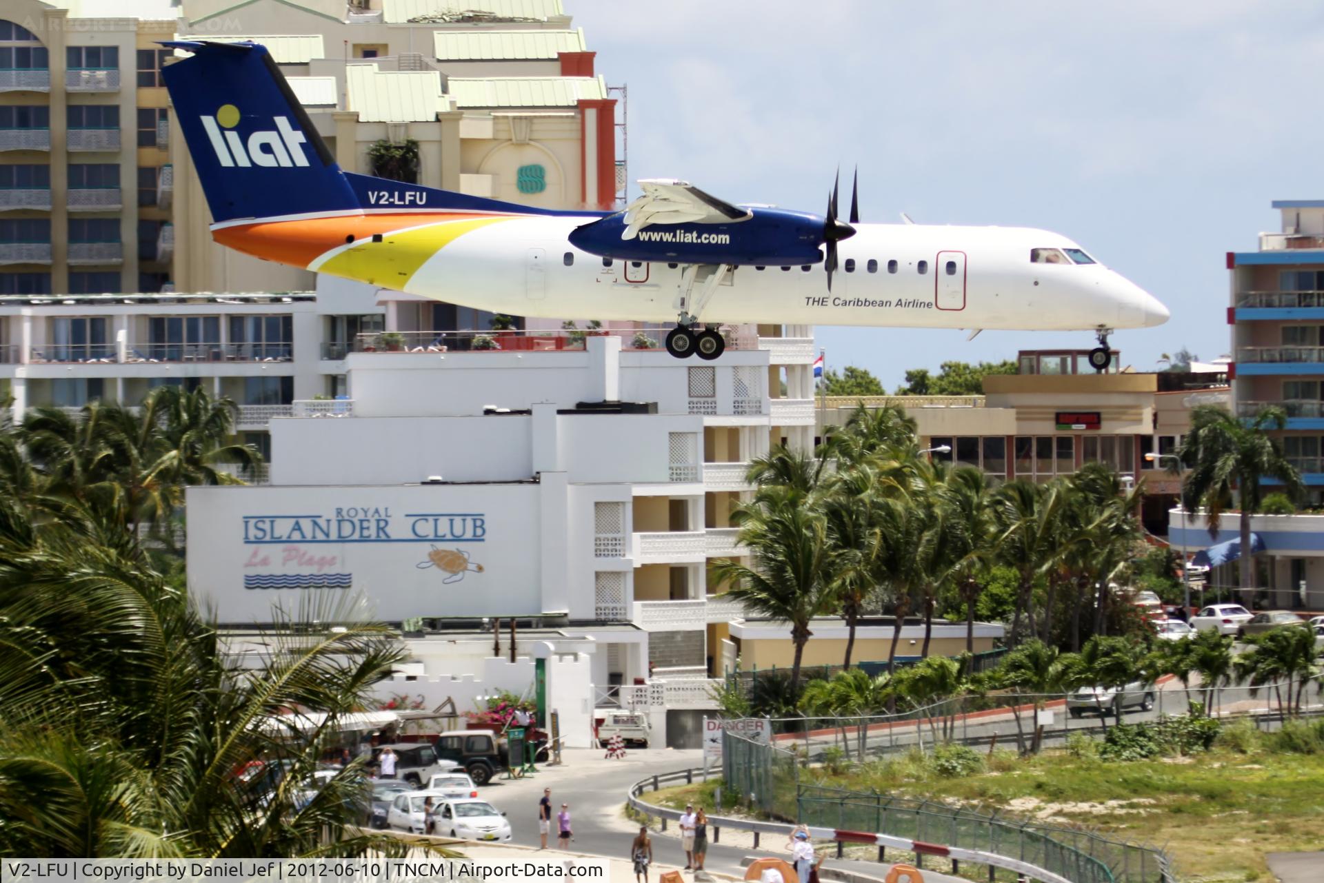V2-LFU, 1990 De Havilland Canada DHC-8-311 Dash 8 C/N 250, V2-LFU