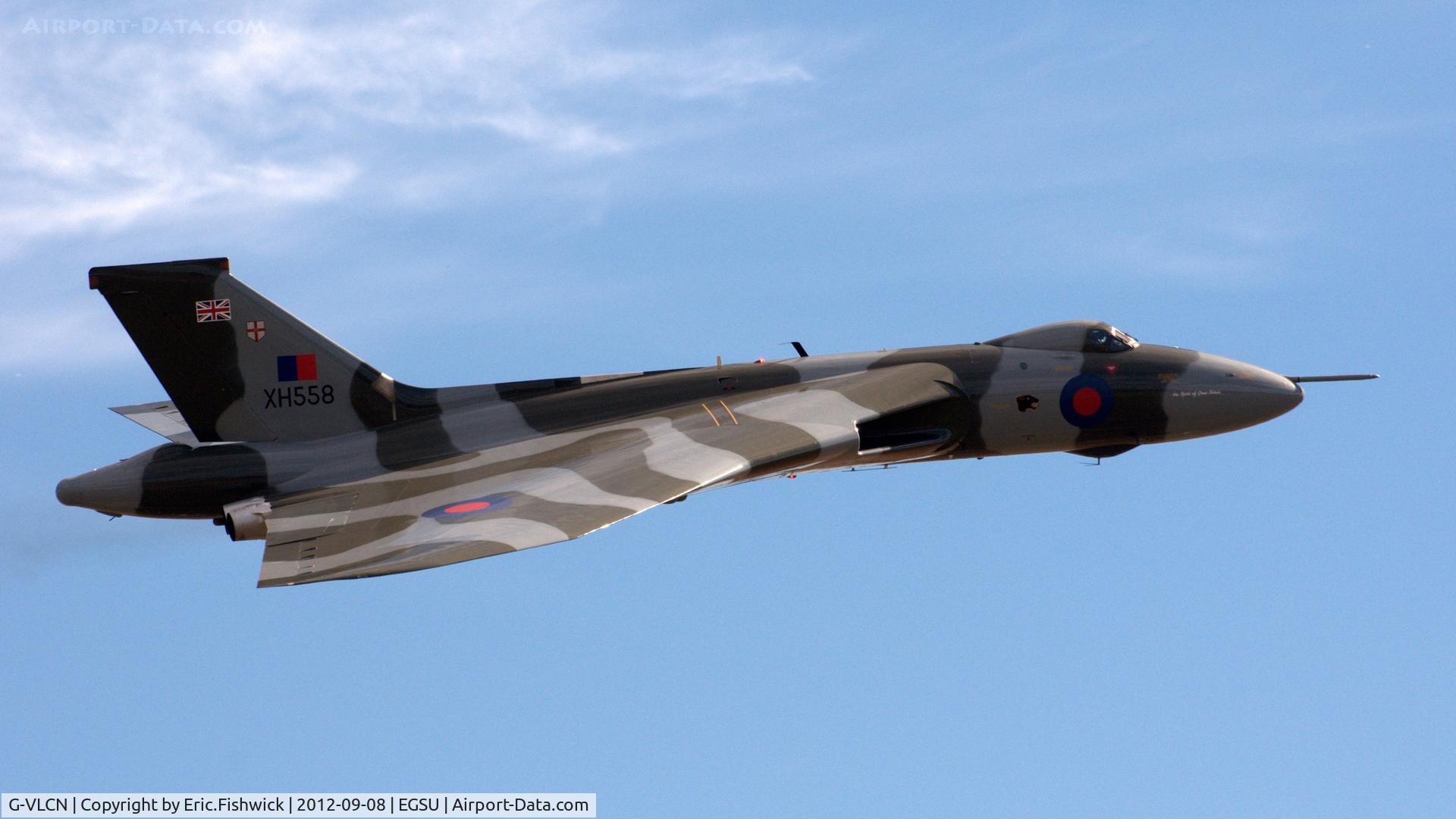 G-VLCN, 1960 Avro Vulcan B.2 C/N Set 12, 42. G-VLCN (XH558) at The Duxford Air Show, Sept. 2012.