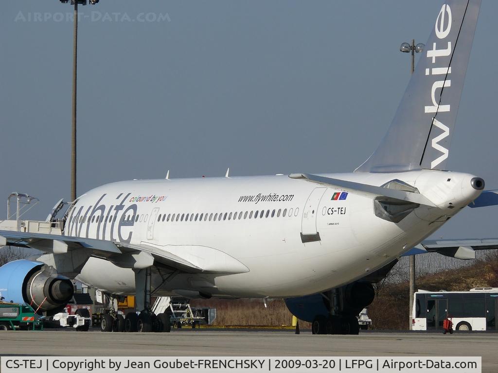 CS-TEJ, 1988 Airbus A310-304 C/N 494, WHT - White, now CS-TQV