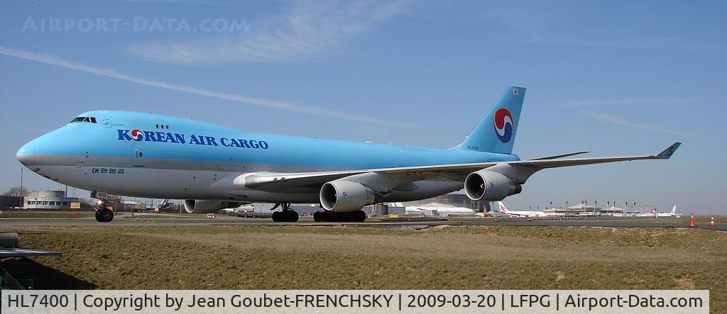 HL7400, 2001 Boeing 747-4B5F/SCD C/N 26414, KAL [KE] Korean Air Cargo
