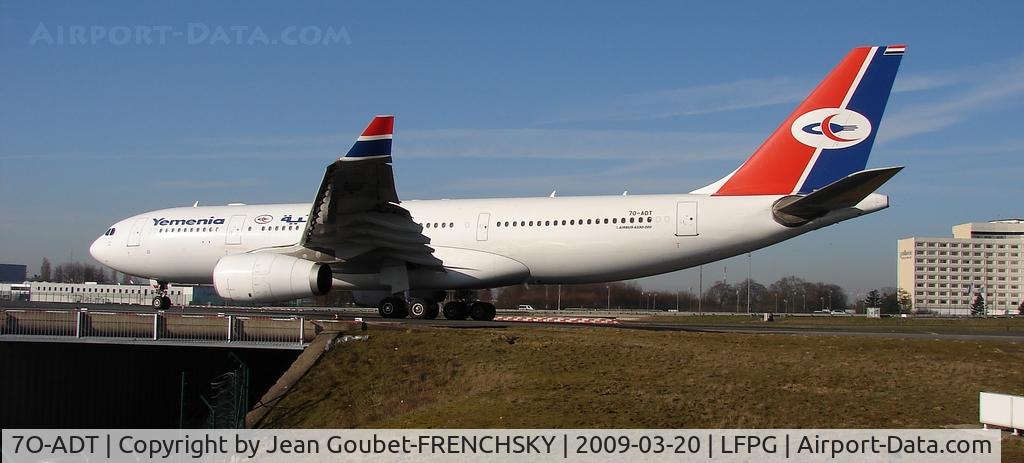 7O-ADT, 2004 Airbus A330-243 C/N 632, IYE [IY] Yemenia Yemen Airways