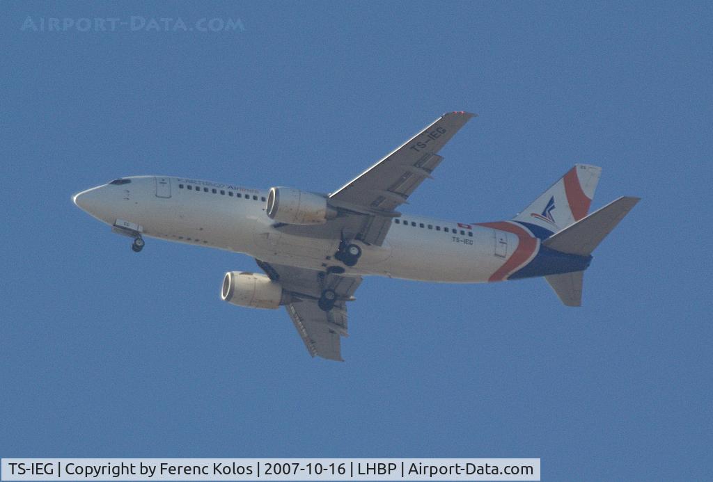 TS-IEG, 1998 Boeing 737-31S C/N 29116, Ferihegy