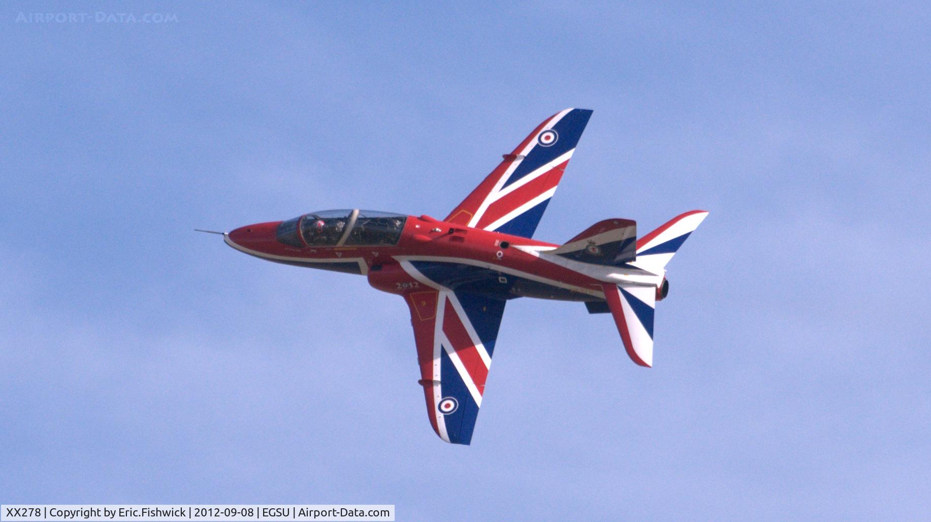 XX278, 1978 Hawker Siddeley Hawk T.1A C/N 103/312103, 4. XX278 at Duxford Air Show, Sept. 2012.